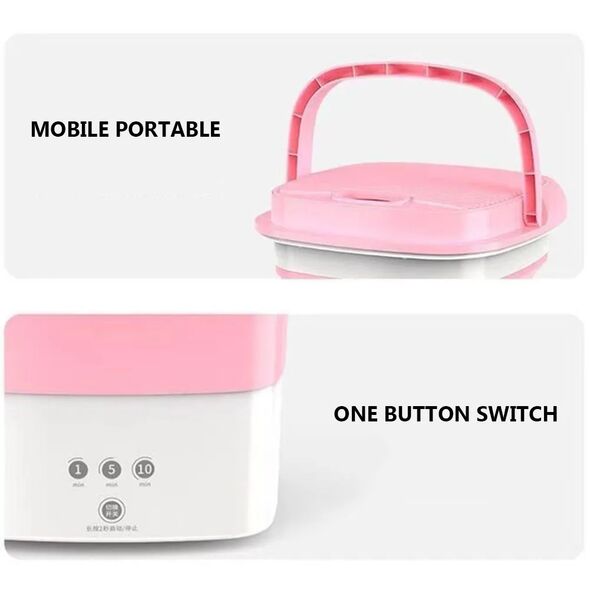 الغسالة الصغيرة المحمولة قابلة للطي